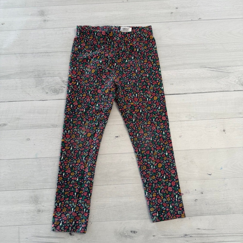 Hanna Andersson girls‎ floral leggings 100/4